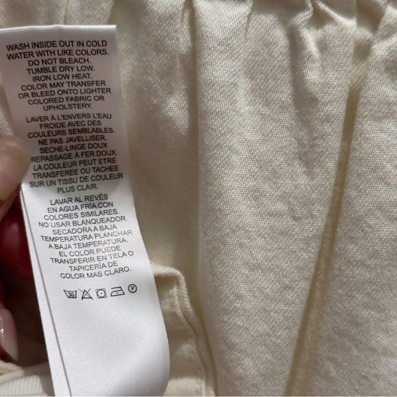 Frame - Gillian Denim Mini Puff Sleeve Shirt Dress Size Small - Picture 9 of 10